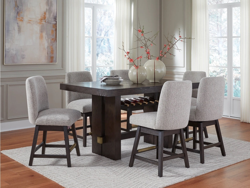 Burkhaus_Cntr_Hgt_Din_Table_6_Stools_in_BiegeDark_Brown_BURKHAU06