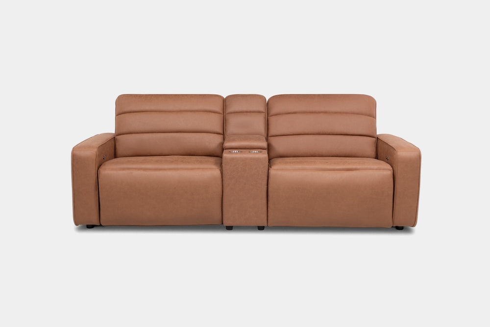 Chelsey_Power_Console_Loveseat_in_Bozeman_Saddle_Front_CHELSEY16