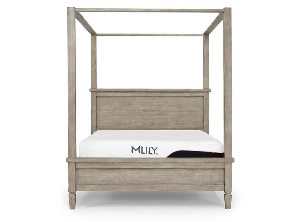 Country_Side_Canopy_Bed_in_Brown_Queen_Front_COUNTRY00