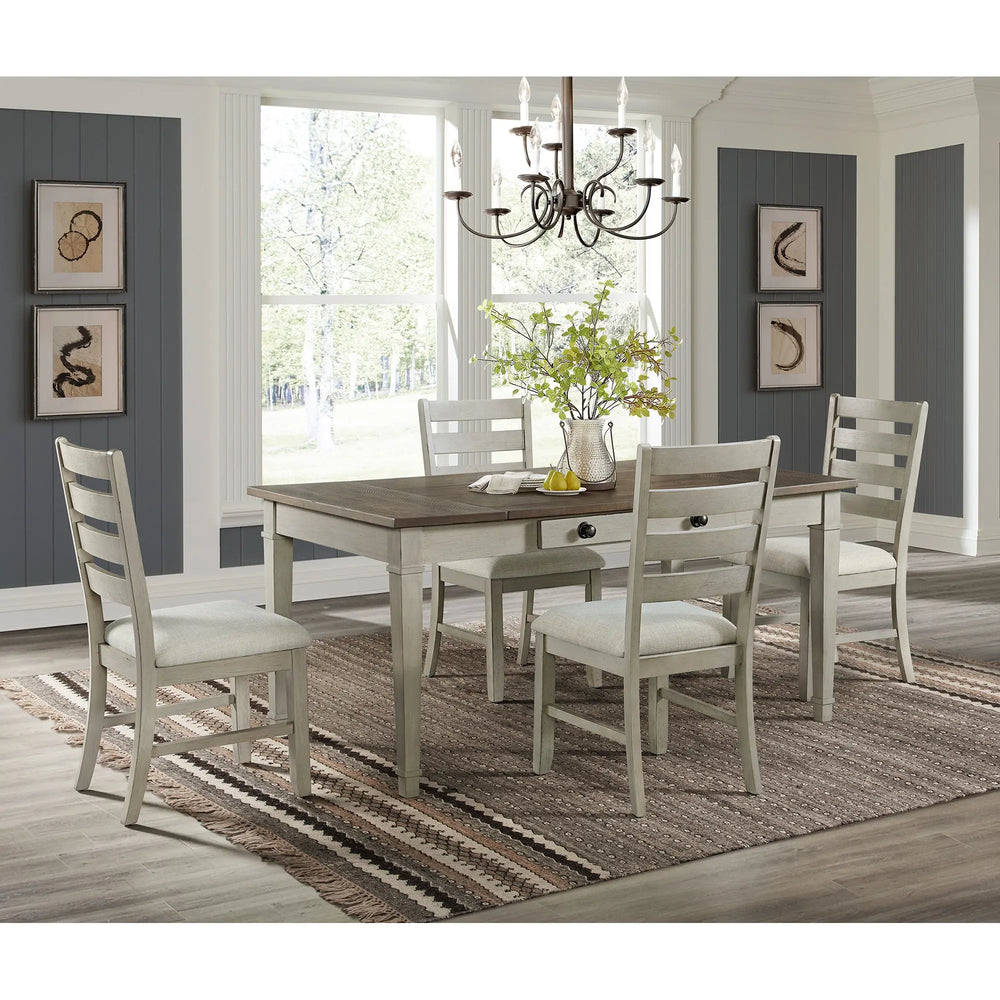 Farmington5PCDiningSetInMediumBrownAndWashedStone_Lifestyle_157227467