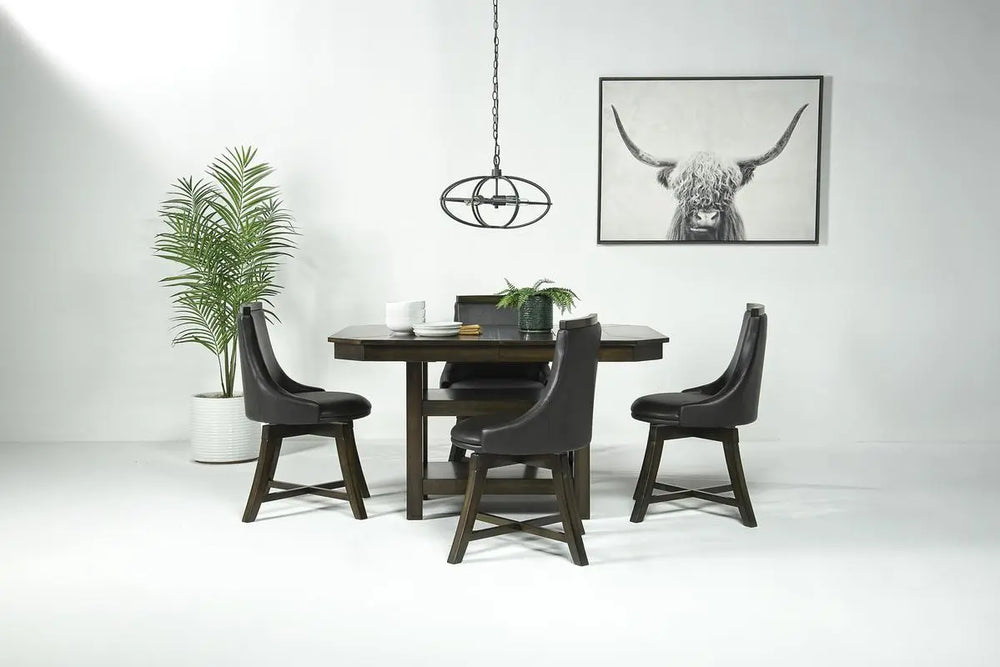 New_Haven_Adjustable_Dining_Table_4_Chairs_in_Brown_Styled_NEWHAVEN2
