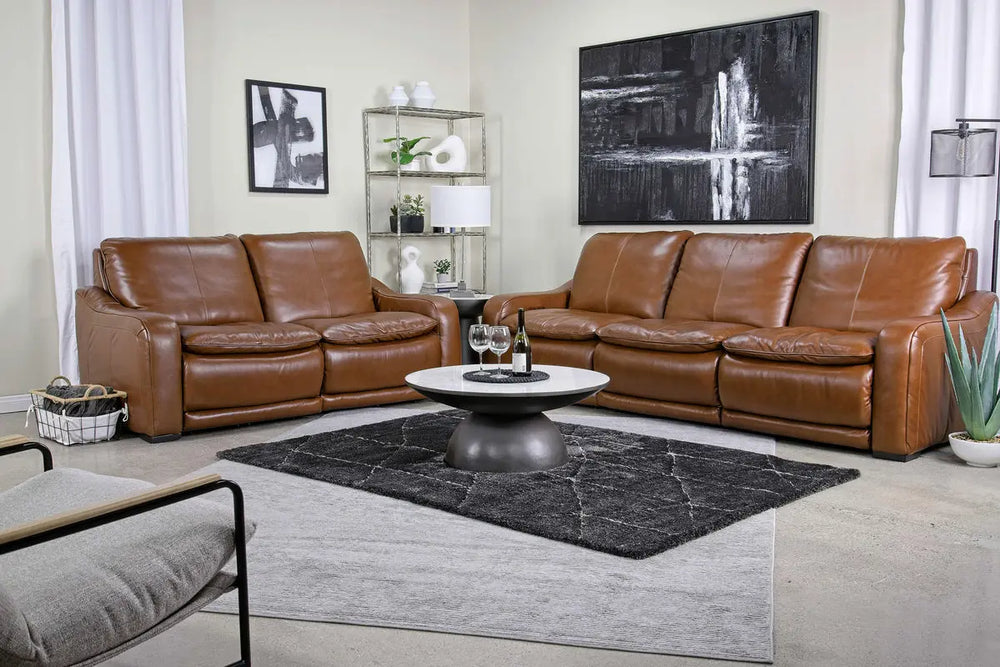 Paradise_2pwr_Sofa_Loveseat_in_Chestnut_Styled_PARADISEA