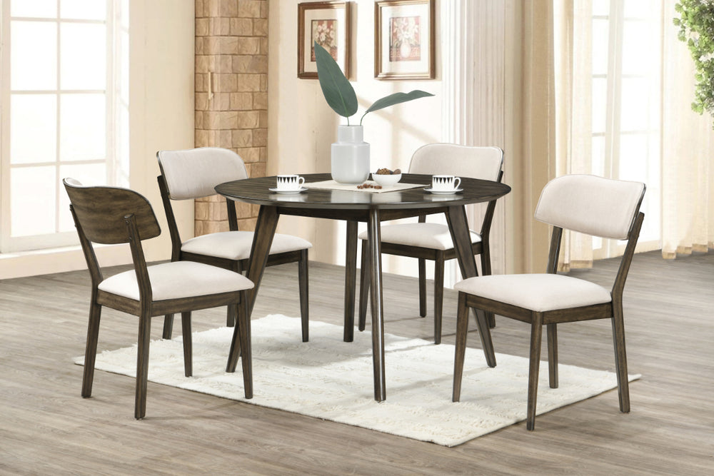 Rex_48_Round_Dining_Table_and_4_Chairs_in_Walnut_Styled_REXDIN003