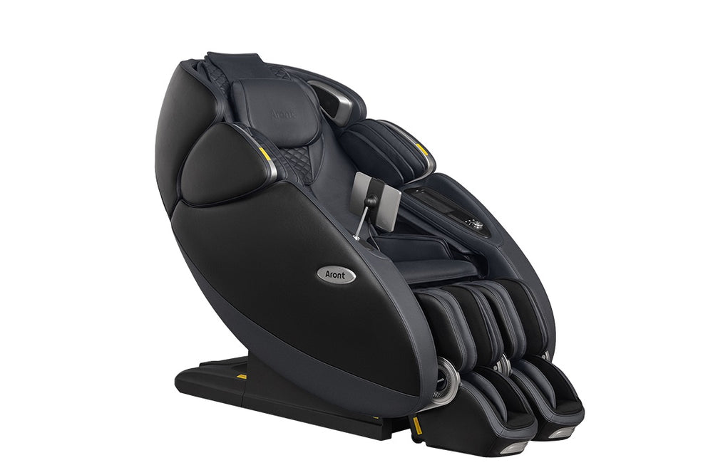 Sentio_Max_Stretch_Massage_Chair_in_Black_Angle_SENTMAX00